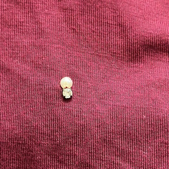 NWT Dex shirt with faux pearl and crystal accent size 2X - Picture 4 of 8